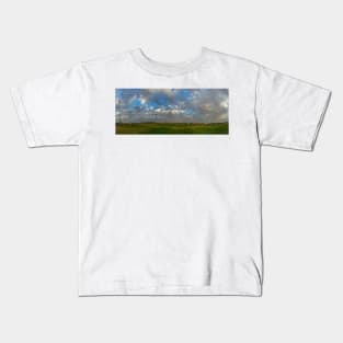 FOOTBALL FIELD - PANORAMA Kids T-Shirt